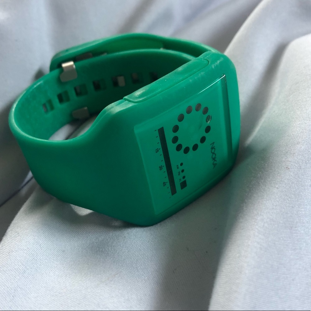 Green nooka watch
